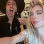 Vanessa Kirby Instagram - To these two unicorns 🦄 🦄 @missjobaker @hairbyadir the best team ever. Thank you so much for making every minute of it all so happy no matter where we are on planet. I love you both to the moon 🤍