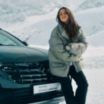 Vanessa Mai Instagram - Vollelektrische Performance, Winterzauber und coole Drifts mit @vanessa.mai - die Hyundai Winter Driving Experience in Sölden war einfach nur 💯⚡️❄️. #ErfahreHyundai #HyundaiDrivingExperience