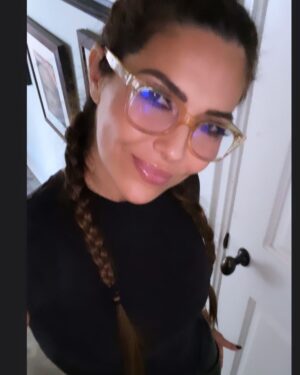 Vanessa Marcil Instagram - Brenda’s in Rome like the bad ass bitch, BOSS, supermodel, superhero, philanthropist..that she is. Saving her children while you other bishes are out there putting yo kids in danger. 😜#Heroine #BitchPleaseImBrenda glasses @warbyparker Bodysuit @skims