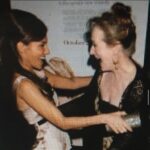 Vanessa Marcil Instagram – So many incredible things have happened in my life after having the guts to leave a small town and an abusive upbringing. Here is one of them….. When I met Meryl Streep it was in her dressing room backstage at a play she was doing. I was dating a writer/director for 6 years after Kass was born and Meryl was the star of his latest movie. We had a great time with her that night never discussing business. Later that night when we got home we had already received an email from Meryl. She said what a great time she had and then said “If I’m not mistaken… Without her glasses on, your girlfriend portrays Sam Marquez on the show we watch every week.” (😳) “My family and I always say after each show, Well she’s the best actress” 🤯 Then she wrote “Whatever you do Ben, don’t fuck this one up” 😝 Yes, I fainted. Yes I framed the email and yes I went on to learn many things from Meryl. One- Don’t watch yourself on camera. Two- try to do every take differently Three- Stand for and with other women. Always. Four – she was right, Ben was in fact going to fuck up our relationship 😝 but all of THOSE details are for my book. My first book won’t be a memoir for now, out of respect for my son’s privacy but it will be about “Love” I’m so excited to share so many amazing stories with you all as truly I hope these stories will help you to know that we all deserve pure love in our lives. So just for today? Don’t ever ever give up. I love you Meryl and I love all of you, my female tribe. #ImWithYouSister #chickmafia Thx for this pic I’ve never seen @vanessamarcil.fans @sweetlikez I appreciate you. 🦋👑