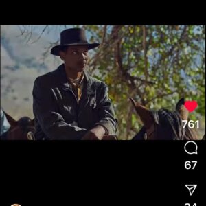 Vanessa Marcil Instagram - @kassius_marcil_green film is out now in theatres and will be available on @appletv From @lionsgate @paramountpics pictures Based on a true story about the Rufus Buck gang. “The night they came home”