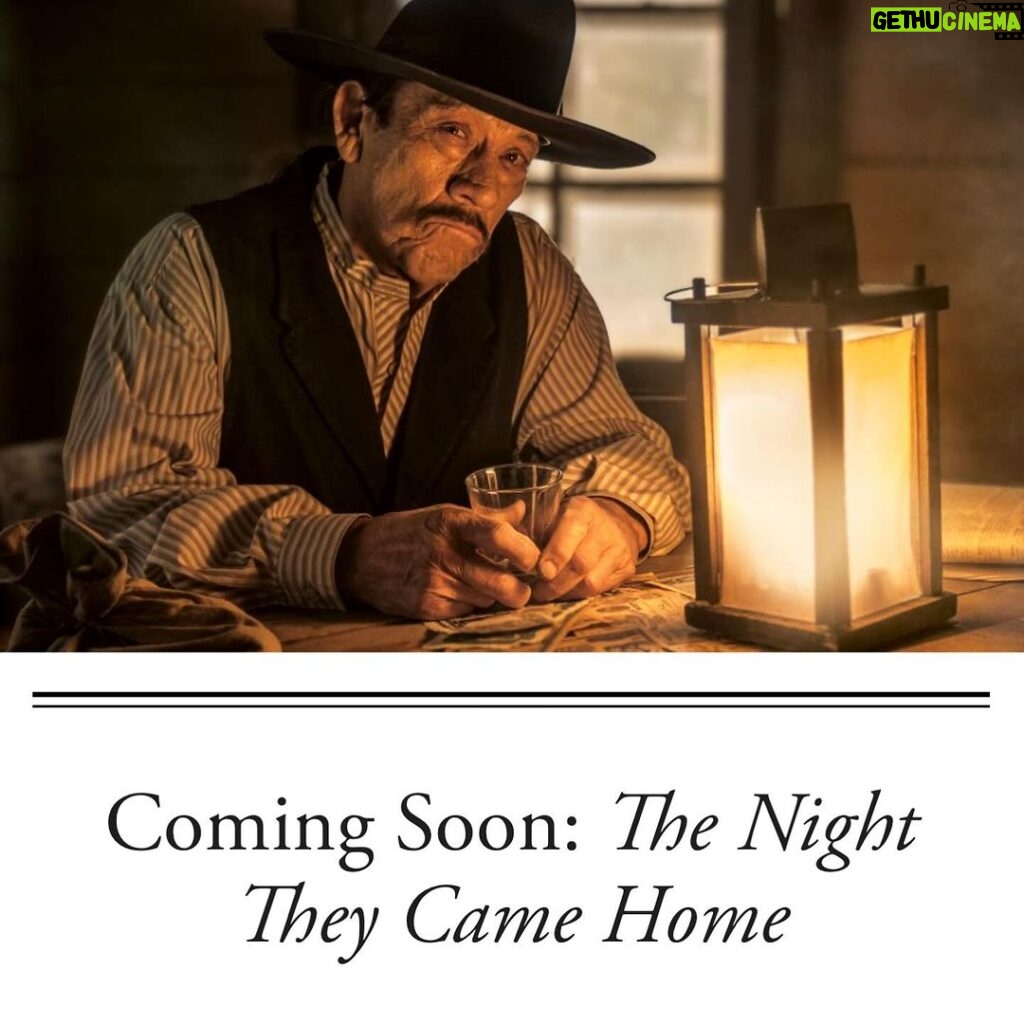 Vanessa Marcil Instagram - @kassius_marcil_green film is out now in theatres and will be available on @appletv From @lionsgate @paramountpics pictures Based on a true story about the Rufus Buck gang. “The night they came home”