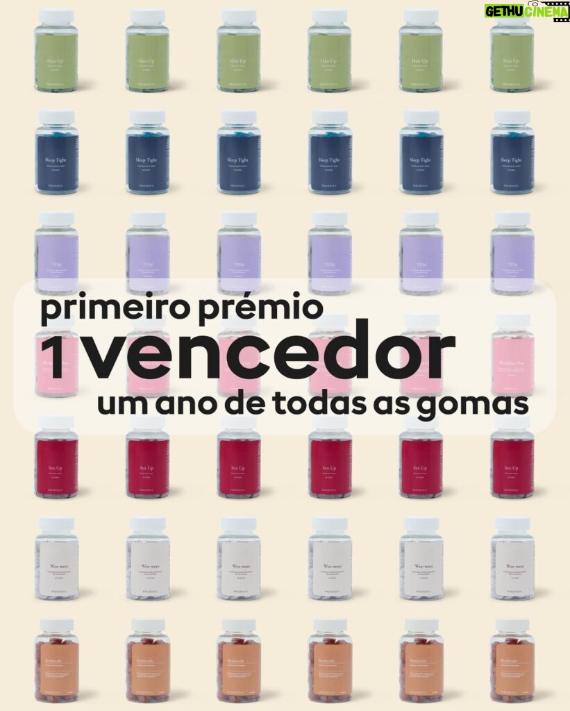 Vanessa Martins Instagram - GIVEAWAY TERMINADO!! “”Sim!!!! Vamos celebrar a Black Friday com uma mega OFERTA DE TODAS AS GOMAS durante UM ano para o 1º prémio e oferta de uma goma à escolha durante UM ano para o 2º prémio! E para 100 participantes: Descontos!!! 🥇1 VENCEDOR: Um ano de todas as gomas Frederica! 🥈3 VENCEDORES: Um ano de uma das gomas Frederica à sua escolha! 🥉100 VENCEDORES: Cupão de 30% válido até 31 de dezembro.   Para participar tem de: - Preencher o formulário (link na bio); - Seguir a @fredericalifestyle ; - Gostar desta publicação; - Identificar nos comentários 3 amigas(os). Pode participar as vezes que quiser desde que identifique pessoas diferentes; - Partilhar este post nos stories. E tu? Que gomas escolherias se ganhasses o prémio? 😍 O giveaway termina dia 27 de novembro às 23:59h e dia 28 de novembro serão anunciados os vencedores. Não se esqueça que a sua participação só é válida se preencher o formulário que está no link da nossa bio. ⚠️ Atenção a contas falsas, este giveaway é realizado apenas nesta publicação.