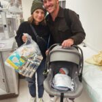 Vanessa Ray Instagram - 💙Isaac Ray Beard born 11.07.23💙 Oh the love you have coming your way in this life baby boy… and you are worthy of every last bit of it! The adventures the 3 of us have already had together could fill a novel. Thanks for making us your parents. We love you… like, the MOST. 💙💙💙💙 @landonbeard 📸@jennyandersonphoto