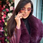 Vanessa Villela Instagram - Happy Thursday Familia! 💜 How’s your 2023 going? Feliz Jueves Familia! 💜 Como va su 2023? Wearing two of my Best Sellers “Pink Blush butterfly sunglasses” from my Wave of Love collection & “The Monarch Silver Ring” 😎💍 Link to my website in my BIO🦋❤️ Coat by @hutch_design 😻@pull_publicrelations @lexipulling 💟💟💟 @cafesheera Love this place for meetings and enjoy lovely drinks and food 🤍