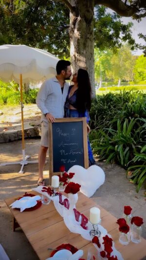 Vanessa Villela Instagram - I love us, I love our love, and I love you esposo @tomfraud Forever Te Amo!! 😍❤️❤️❤️❤️❤️😍 

Big thanks to @picnicfam for creating such a beautiful setting for us to celebrate our love, you guys are awesome ✨💫✨💝