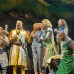 Vanessa Williams Instagram - Oh what an opening night at @spamalotbway 👑 Hilarious cast with its side splitting humor from beginning to end …and at the end I got chosen to get my own grail 🏆 by my favs that I adore @michaelurielikesit @jmiglehart @lesliekritzer