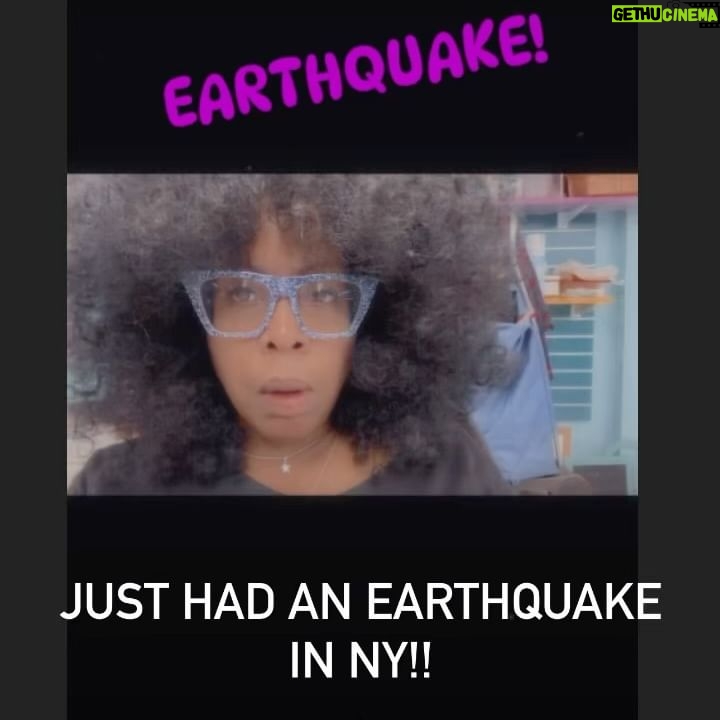 Vanessa Williams Instagram - 4.8 earthquake in NY 😳