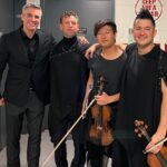 Vanessa Williams Instagram - Some photos from the last few weeks! 1)Stéphane Denève shares the baton after conducting a brilliant concert with @nyphilharmonic 2) @timeforthree after rocking the house (the house being @david_h_koch_theater at Lincoln Center) with @laurenlovette’s amazing “Echo” choreographed to “Contact” and performed beautifully by the @paultaylordance with Orchestra of St. Luke’s 3) with @jerryhouconductor able to laugh now about how he prepared an entire concert of my music with the great students at @shepherd_school at Rice University and I got Covid and had to stay in the hotel (!!) 4) chilling with Vanessa Williams who hosted the Paul Taylor Dance Company’s gala. Turns out she is maybe a bigger tennis fan even than I am!