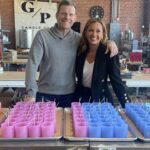 Vanessa Williams Instagram - Hand poured small batch signature candle collection made by me today!So much fun stirring , pouring, wicking , trimming and using power tools to smooth it all out. Love my partners at @gpcandleco and @ctdesignlv who help make the magic. New fragrances and colors coming soon along with new music 🎶 Www.Shopchristophertodd.com/vanessawilliams