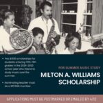 Vanessa Williams Instagram - In honor of my Dad 🩷 The Westchester County School Music Association, in tribute to his exemplary service and character, has elected to name its annual scholarship on behalf of Milton A. Williams Jr., who served as WCSMA President from 1982-1984. Mr. Williams taught music for 43 years to more than 10,000 children at Alice E. Grady Elementary School in Elmsford. WCSMA is offering two (2) $500 scholarships for students entering grades 10, 11 and 12 in the 2024-2025 school year, and must be used for summer study in music. The criteria are as follows: - Student must be a good school citizen. - Student must demonstrate outstanding musicianship and leadership. - Student’s school music teacher must be a good standing member of WCSMA - Student must be an active participant in WCSMA and/or NYSSMA events, such as All-County, Area All-State, or NYSSMA solo festivals. Please submit the following along with the application for consideration: - A music teacher recommendation, stating why the student is deserving of such a scholarship. - A student essay of at least 250 words stating how the student will use this scholarship to enhance their own musicianship and their school community. *Students who have already received this scholarship will not be considered in consecutive years. *Applications along with supporting documents must be postmarked by April 12th Incomplete applications will not be considered. The application may be scanned and sent via e-mail to jstroffolino@lakelandschools.org, or mailed to Walter Panas High School at 300 Croton Avenue, Cortlandt Manor, NY 10567. The full application was emailed on March 12 by TJ Bastone. Please check your inbox.