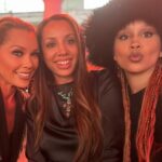 Vanessa Williams Instagram - Fashion week with my girls @melaniehervey @lionbabe loving @pamellaroland dreamy creations 💜