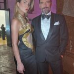 Verónica Montes Instagram - Momentos increíbles que quedarán grabados en mi corazón. 😊❤️ Una noche increíble con mi familia de El Maleficio❤️🔥 ¡No se la pierdan! Dress by: Martha y equipo de @televisa Hair style: @judithvaz_peinados 💄: @blancamartinez.makeupartist #elmaleficio #juliaperalta #actriz #veronicamontes #mexico