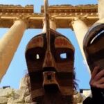 Vera Holtz Instagram - Ahla e Sahla em Baalbek - templo de Júpiter - Vale do Bekaa.