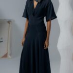 Victoria Beckham Instagram - Lightweight silhouettes worn with tonal neckerchiefs offer a new take on spring dressing. Discover #VBPAW24 dresses at VictoriaBeckham.com and at 36 Dover Street.
