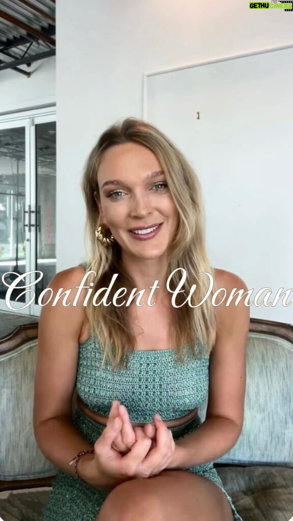 Victoria Jancke Instagram - To be a confident woman ✨🩷 #confidence #confidentwomen #personalgrowth #feminine
