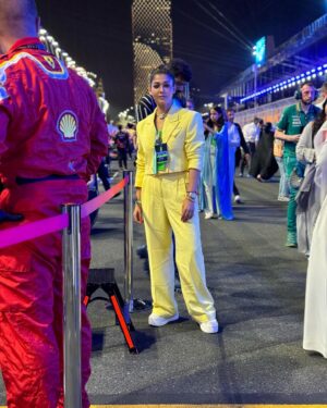 Vignesh Shivan Instagram - First Grand Prix experience ❤️❤️❤️ @f1paddockclub @f1 @saudiarabiangp @jeddahcircuit 

Event organised by @tarctalent 
Outstanding Hospitality from the @f1paddockclub #jeddah #ministryofsportsaudiarabia ❤️❤️