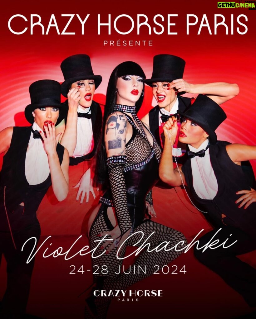 Violet Chachki Instagram - We are so ready for Violet Chachki in June. Have you booked your seats yet ? Link in bio 🌟 Nous sommes plus que prêt.e.s pour venir voir Violet Chachki en juin. Vous avez déjà vos places ? Réservez avec le lien dans notre bio 💂‍♀️