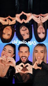 Violeta Isfel Instagram - “UN AÑO MÁS” ¡YA DISPONIBLE EN TODAS LAS PLATAFORMAS DIGITALES! Interpretada por: Violeta Isfel, Roberto Carlo, Daniela Ibáñez, Roxana Puente, Miguel Martínez, Nashla. La reunión de algunos de los ex alumnos del CAMP como Antonella (Violeta Isfel), Renzo (Roberto Carlo), Nuria (Daniela Ibáñez) , Paola (Nashla Aguilar), Frank (Miguel Martinez) y Lucy (Roxana Puente) en la gira musical 2000’s x Siempre de BOBO PRODUCCIONES es el pretexto perfecto para reunirlos nuevamente en este cover y celebrar con sus fans el estar juntos nuevamente “UN AÑO MÁS”. NO TE LOS PIERDAS EN LA GIRA QUE HARÁN EN LAS SIGUIENTES CIUDADES: •07 de MARZO - ARENA CDMX •22 de MARZO - GDL “DIANA” •23 de MARZO - PUEBLA “BUAP” •20 de ABRIL - MERIDA “LA ISLA” •26 de ABRIL - ARENA MONTERREY Producción y Edición de Video Roberto Carlo Producción Musical Mariano Castrejón Arreglo y programación Gabriel Gonzalez Guitarras Danny Rod Producción y dirección de voces Mariano Castrejón Mezcla y Master Mariano Castrejón