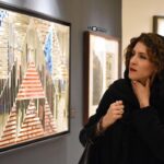 Vishka Asayesh Instagram - #منيرفرمانفرماييان ❤️ #monirfarmanfarmaian #tehranauction Photo @mrezakhorasani_official