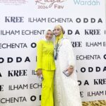 Wan Sharmila Instagram - Congratulations to my girl for the launching of your exquisite Raya Collection. You go girl! Thank You for having me. 🫶 @odda_kl @nadiahalim7