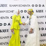 Wan Sharmila Instagram - Congratulations to my girl for the launching of your exquisite Raya Collection. You go girl! Thank You for having me. 🫶 @odda_kl @nadiahalim7