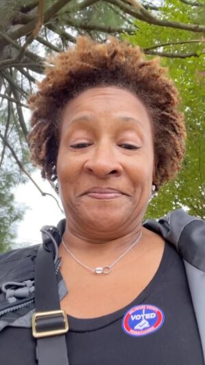 Wanda Sykes Instagram - I voted! Have you? @whenweallvote 

🗳️ weall.vote/voterhub
