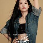 Wang Feifei Instagram - 女性力量，如同月亮，柔中带刚，自有平衡。和我一起戴上@Monica Vinader X 王霏霏联名系列，做自己❤️爱自己 Introducing my first collaboration with @monicavinader Inspired by a profound affinity with the moon – a symbol of feminine strength and energy – we came together to create 12 celestial styles.