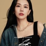 Wang Feifei Instagram - 女性力量，如同月亮，柔中带刚，自有平衡。和我一起戴上@Monica Vinader X 王霏霏联名系列，做自己❤️爱自己 Introducing my first collaboration with @monicavinader Inspired by a profound affinity with the moon – a symbol of feminine strength and energy – we came together to create 12 celestial styles.