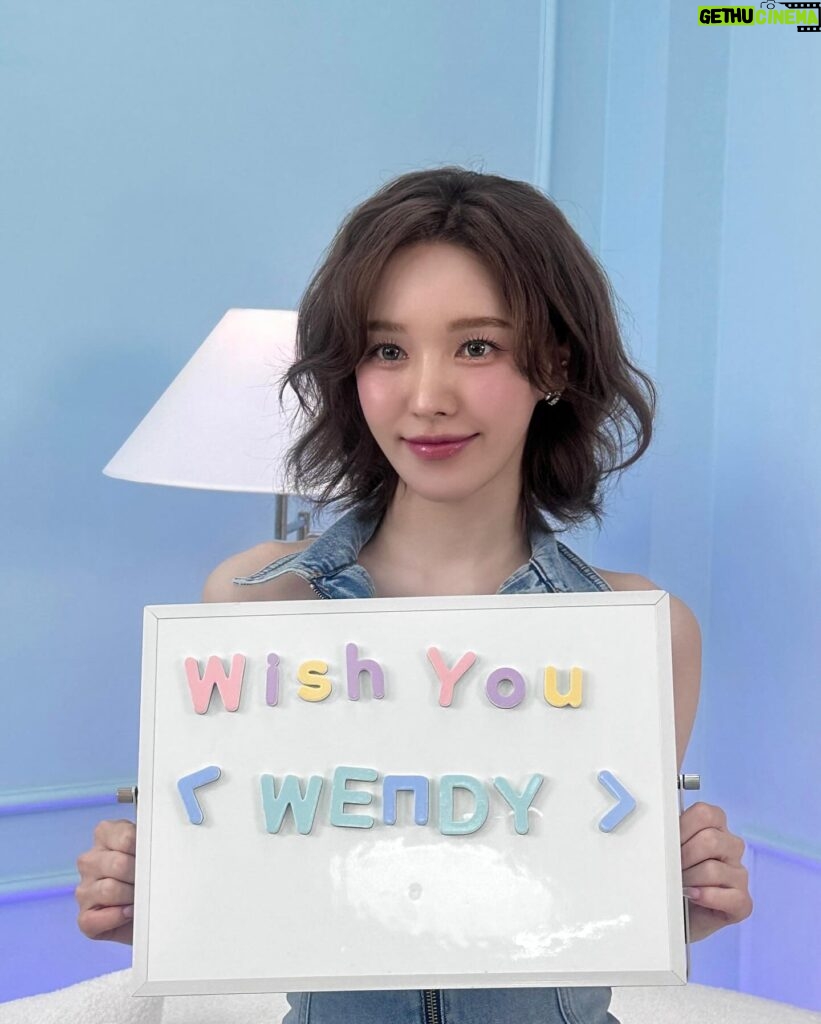 Wendy Instagram - 🩵Wish You Hell, Wish You Well🩵 & Wish You WENDY😛