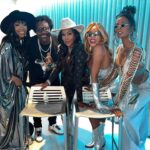 Wendy Raquel Robinson Instagram - Comfortable in my skin, Cozy with who I am, COZY! I had an EPIC time at #Renaissance #Sofi my Virgo sis @beyonce is a FORCE! To celebrate her artistry on her birthday made it even more that special. What a #Queen🐝 #Beyonce #BeyDay • • 💋: @pinkieglossmakeup 💇🏾‍♀️: @hairbychadandre 📸: @richierich.productions