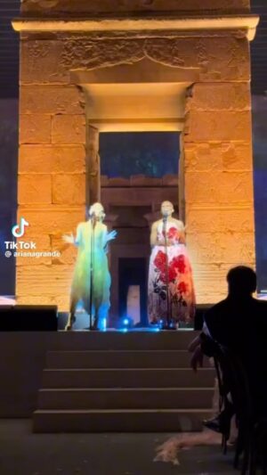 Whitney Houston Instagram - Ariana Grande and Cynthia Erivo honor Whitney and Mariah with their performance of “When You Believe” at the #metgala on Monday night in NYC.