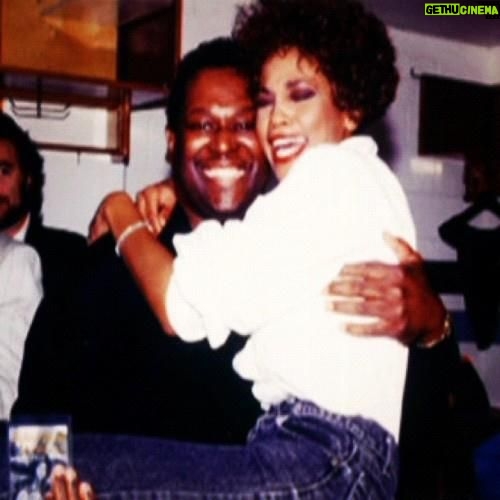 Whitney Houston Instagram - Happy birthday to the legendary Luther Vandross! Watch his reaction to Whitney singing his song, "So Amazing" at the 13th Annual Soul Train Music Awards — link in bio.