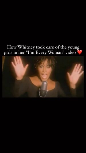 Whitney Houston Instagram - Whitney had a huge heart 💜
Repost 🎥: @bobbyxwhitney