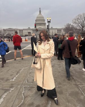 Whitney Port Instagram - 2024 is the year of action for me. I have gotten tired of feeling like a bot from the other end of the phone. It is time to physically show up. Yesterday, a troop of empowered Americans took to the Capitol to do what we can to end mass shootings. We interviewed survivors, partook in a press conference about the GOSAFE Act and visited various senators office to lobby for safer gun laws. I don’t want to live in fear of Sonny not making it home one day. I know I don’t feel alone. Thank you @kittybrandtner & the whole @march_fourth_ team for spearheading this journey. I’m with you.