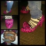 Whoopi Goldberg Instagram - Today on @theviewtv #heels&socks #whoopisoles #theview