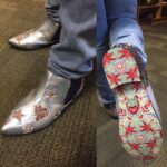 Whoopi Goldberg Instagram - These are my shoes from today's show. They are from @irregularchoice Have a great day!!