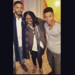 Whoopi Goldberg Instagram - My boys from @empirefox @jussiesmollett & @yazzthegreatest #BryshereGray #JussieSmollett #empire #theview