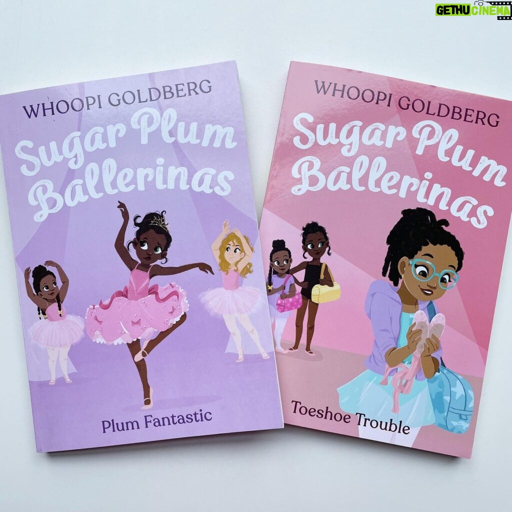 Whoopi Goldberg Instagram - @littlebrownyoungreaders rereleased the first two of my Sugar Plum Ballerinas books with new artwork.