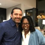 Whoopi Goldberg Instagram - Was very honored to meet the Prime Minister of Lebanon Saad Al-Hariri. #honored #alwayswillingtolisten interesting #airportsarenotboring #neverknowwhoyoumightruninto