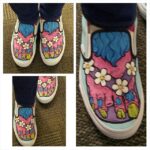 Whoopi Goldberg Instagram - Today's shoes by #Michealburk of www.chooseyourshoes.net thanks #solestruck for delivering the message. #whoopisoles #whoopigoldberg #shoeview