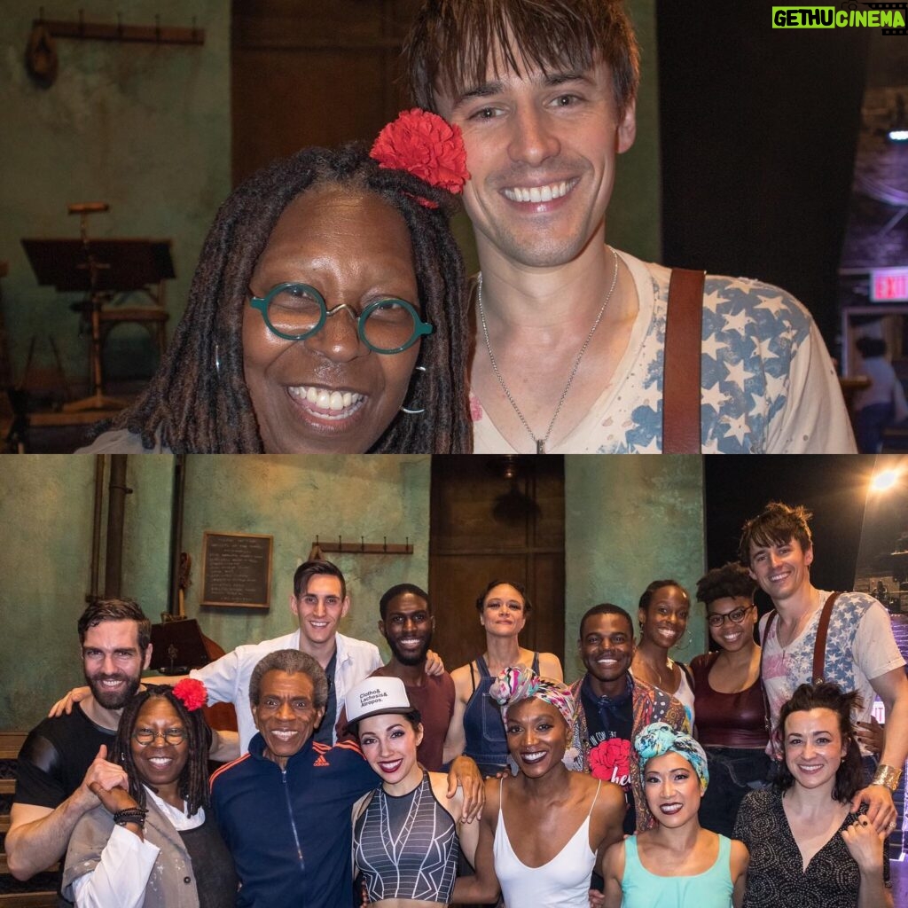 Whoopi Goldberg Instagram - @hadestown YES! RUN! BRILLIANT! #wow Thank you for a great afternoon!!!! And thanks @cheriebtay for taking the photo!