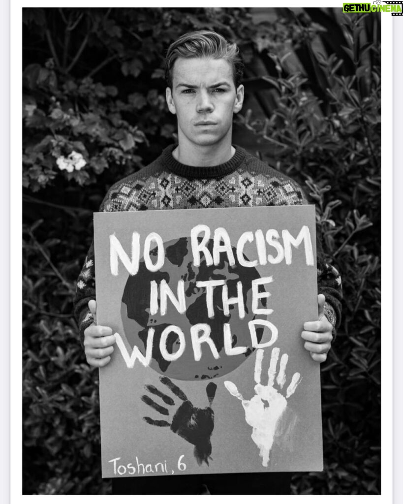 Will Poulter Instagram - 📸 @SaveChildrenUK x @MisanHarriman for Christmas Jumper Day I feel very lucky to be supporting the 10th anniversary of Save the Children’s Christmas Jumper Day and to help raise awareness of the urgent changes that children want to see in the world. My placard was created by Toshani. She is 6 years old and attends a school in Wales that Save the Children have been supporting throughout the pandemic. Toshani’s age highlights the fact that racism is a global issue that affects people at a very young age, not only do we need to raise awareness of racism as an issue, but we need to take active steps towards tackling it. Get involved and support Christmas Jumper Day on Friday 10th December. By simply wearing a borrowed, pre-worn or vintage festive knit and donating £2, you can make a big difference to the lives of children everywhere. To sign up and take part, click the link in my bio #savethechildern #christmasjumperday