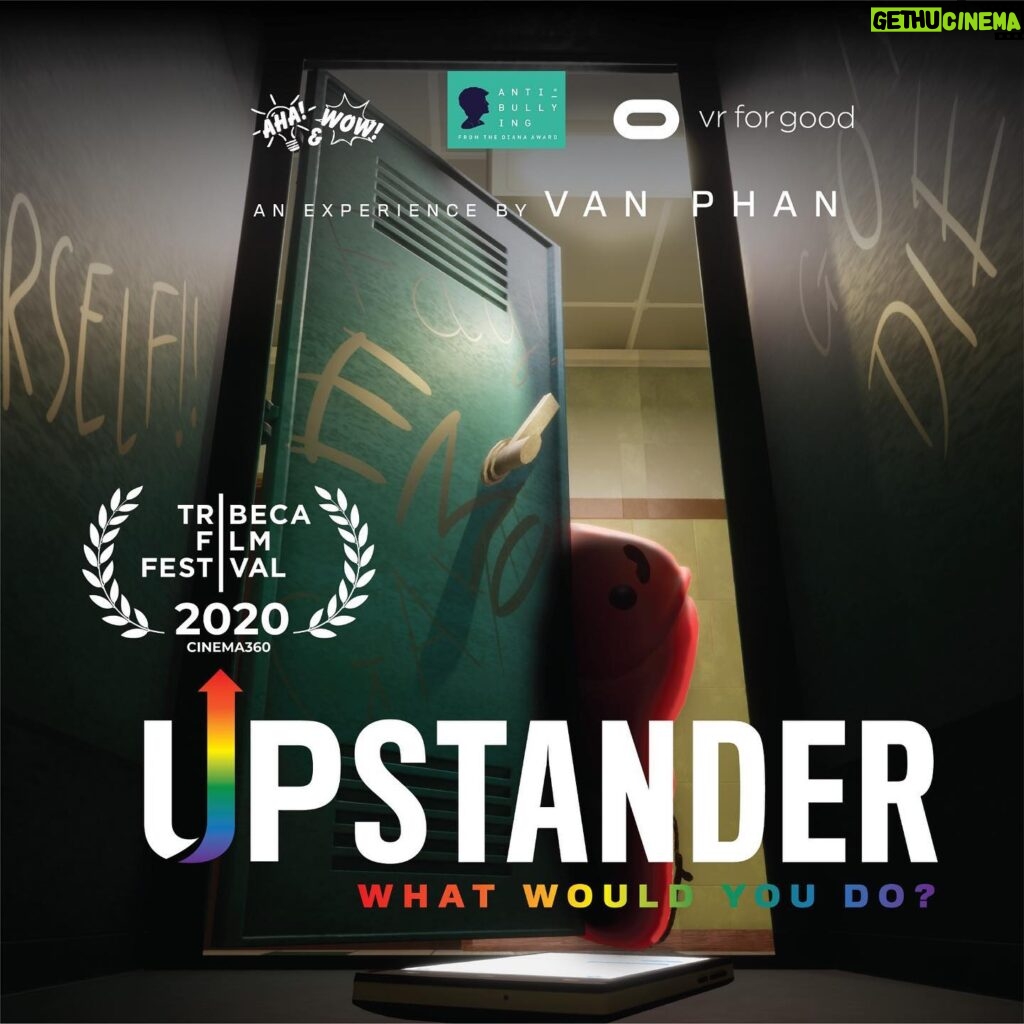 Will Poulter Instagram - Congratulations to all @AntiBullyingPro for @Tribeca debut of 'Upstander' a 360 animated experience about bullying & how we, as upstanders, can make a difference. I was honoured to be able to voice over this special project. The link to experience the film is in my bio 👍🏻💙
