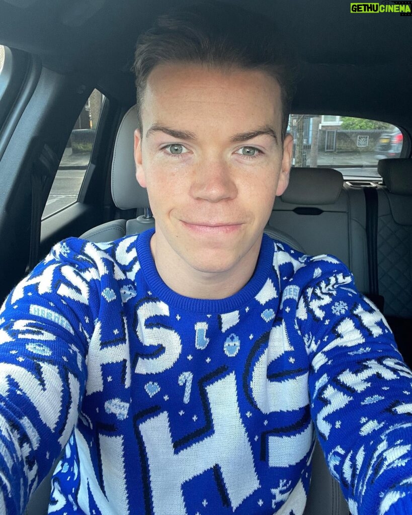 Will Poulter Instagram - 50% of the profits from these NHS Christmas jumpers by @notjustclothing will be donated to NHS Charities together, a federation of charitable organisations that support the National Health Service, its staff, volunteers and patients. The jumpers are made ethically here in the UK to keep carbon emissions to a minimum. Link (also in bio) https://www.notjustclothing.co.uk/products/nhs-heroes-knitted-christmas-jumper