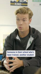 Will Poulter Instagram - @willpoulter has been an Anti-Bullying Ambassador for over 11 years. So, we invited him to meet some students from Henry Fawcett Primary School to talk about his experience of bullying and answer a few fun questions too. Since 2020, we’ve partnered with @nationwidebuildingsociety, to help put an end to bullying by training an additional 10,000 Anti-Bullying Ambassadors in primary schools across the UK. Watch the full video via the link in our bio!