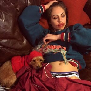 Willa Holland Instagram - Lip Plumper   Sour Belts   John Carpenter @natewalton4