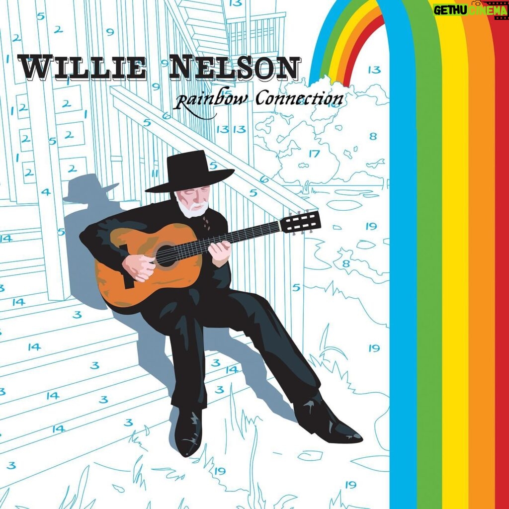 Willie Nelson Instagram - Rainbow Connection is out now on vinyl! Grab yours at the link in bio.