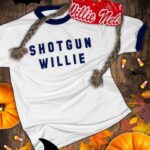 Willie Nelson Instagram – It’s October and you know what that means? It’s time to get your Willie Nelson costume! You could look (almost) this good by snagging Willie Nelson braids and a Shotgun Willie Tee in the online store. Gets yours today before they’re gone at the link in bio!