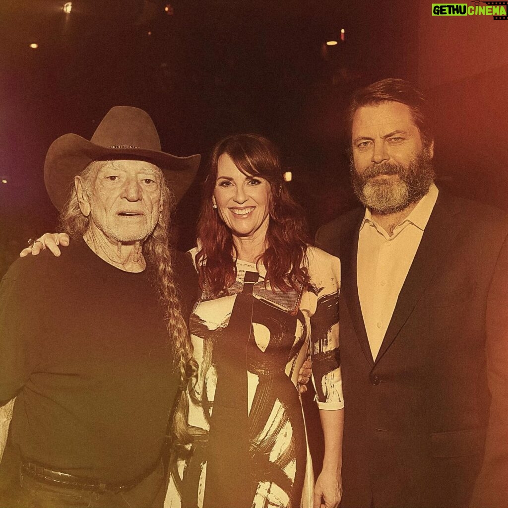 Willie Nelson Instagram - “One By Willie” is back! On this week’s episode, @nickofferman talks about everything from @farmaid to Willie becoming Ron Swanson’s favorite poet. Give it a listen now at the link in bio!